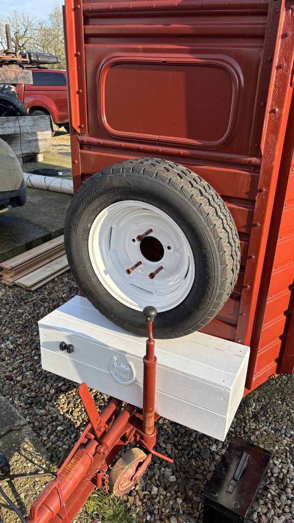 horsebox sauna at The Cyder Farm Suffolk build progress